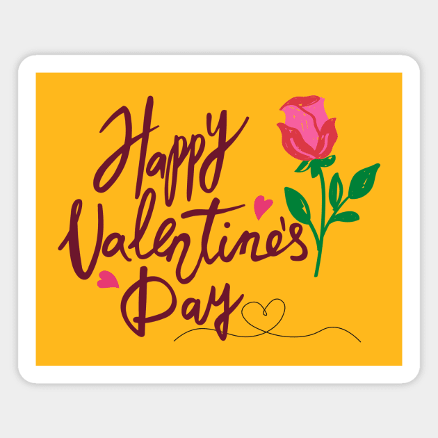 Happy Valentine´s Day Magnet by Designs and Dreams